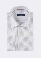 White - Navy Long Sleeve Shirt