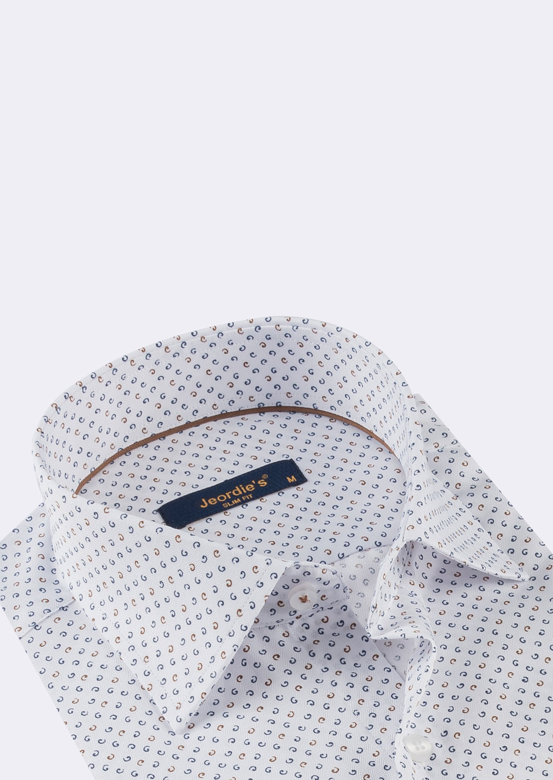 White - Navy Long Sleeve Shirt