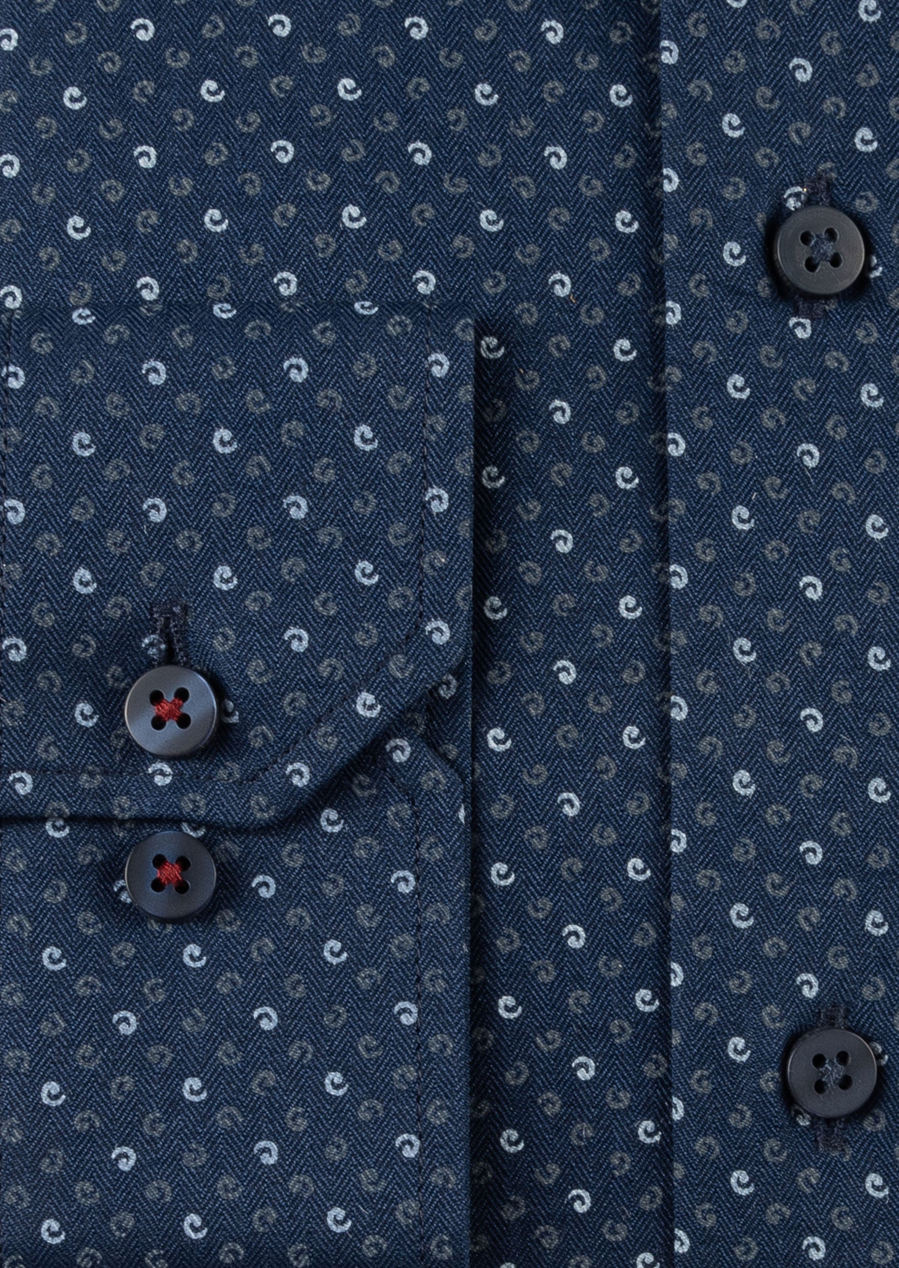 Navy - Blue Long Sleeve Shirt
