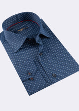 Navy - Blue Long Sleeve Shirt