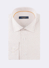 White - Yellow Long Sleeve Shirt
