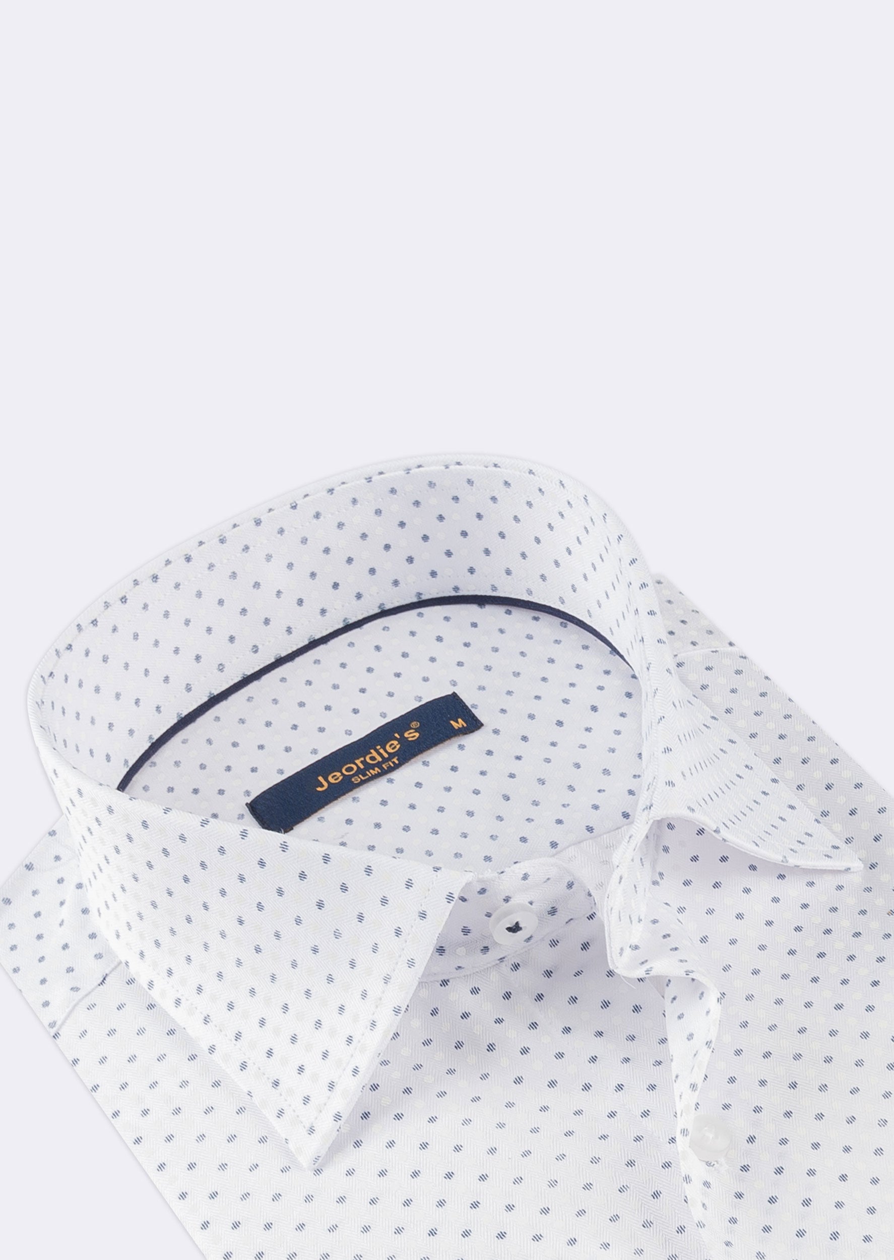 White - Navy Long Sleeve Shirt