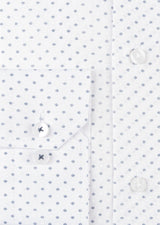White - Navy Long Sleeve Shirt