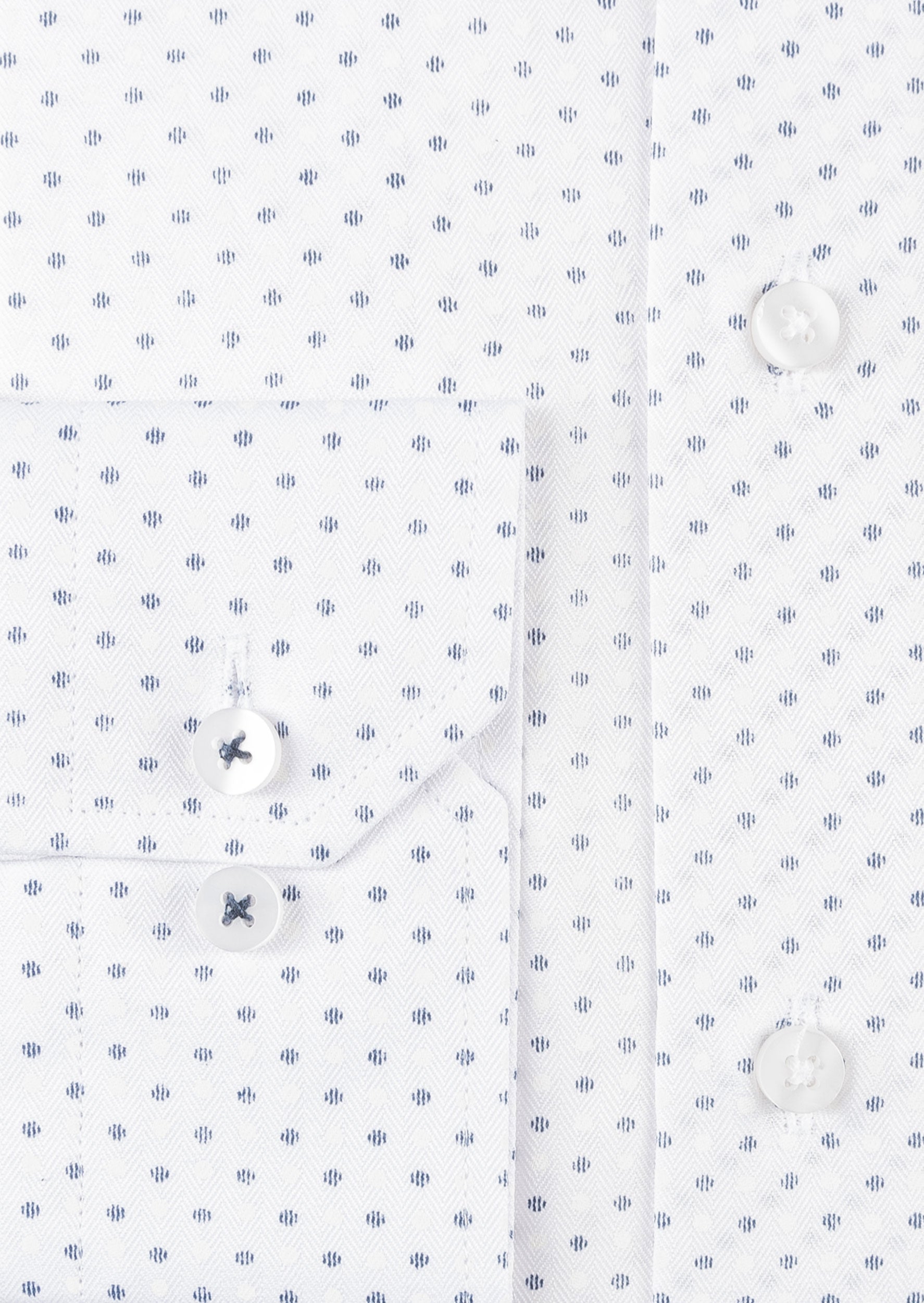 White - Navy Long Sleeve Shirt