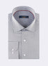 Grey - White Long Sleeve Shirt