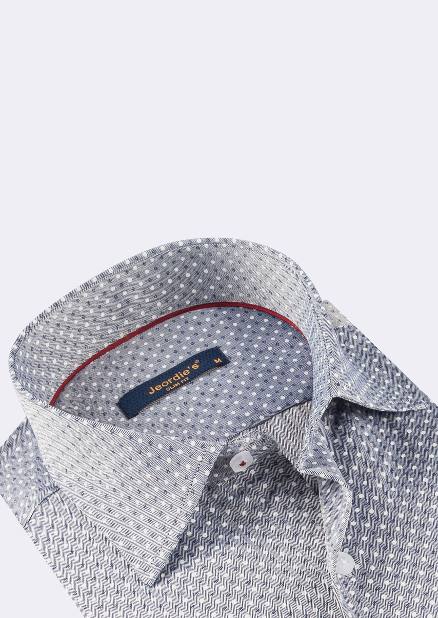 Grey - White Long Sleeve Shirt