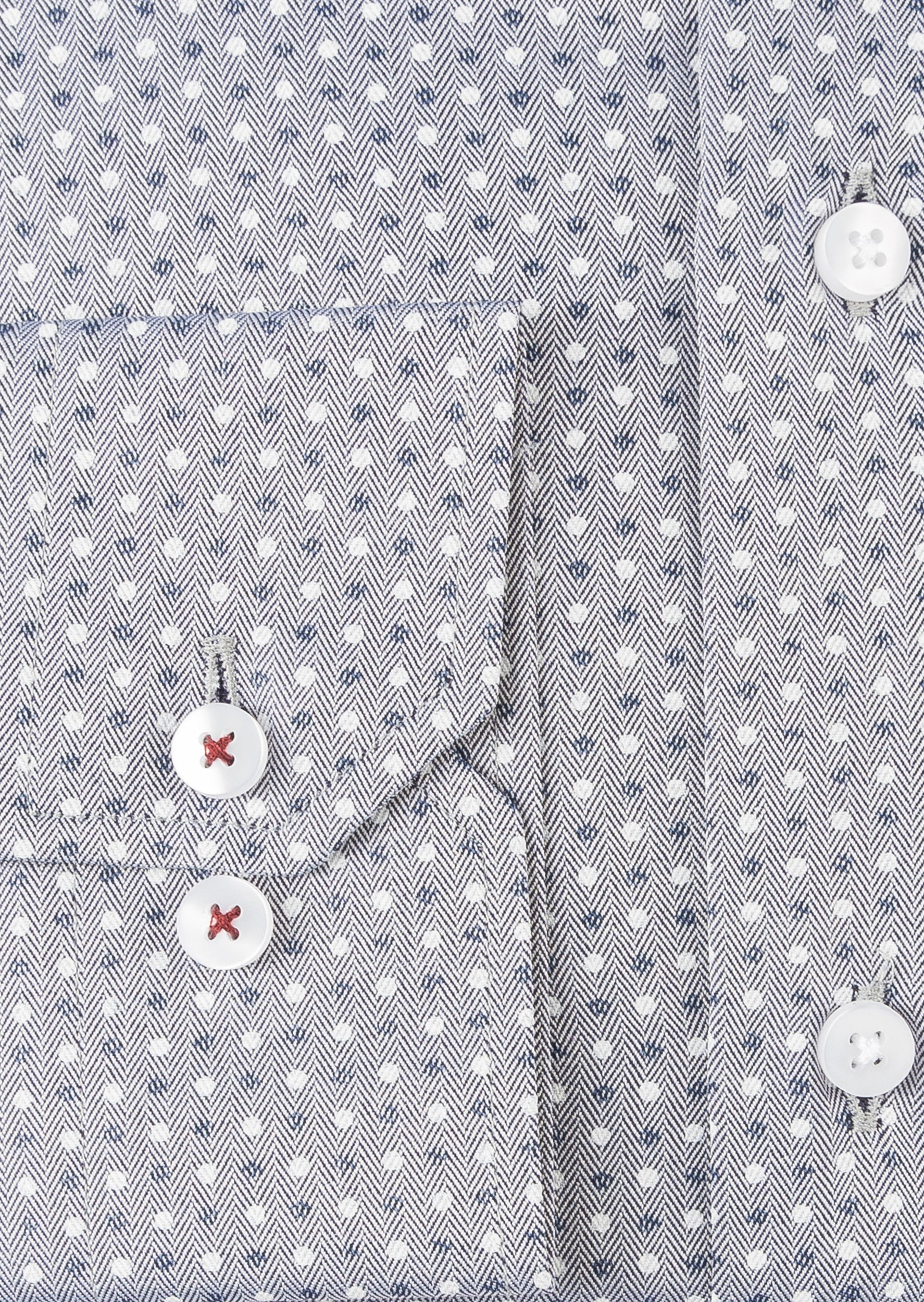 Grey - White Long Sleeve Shirt