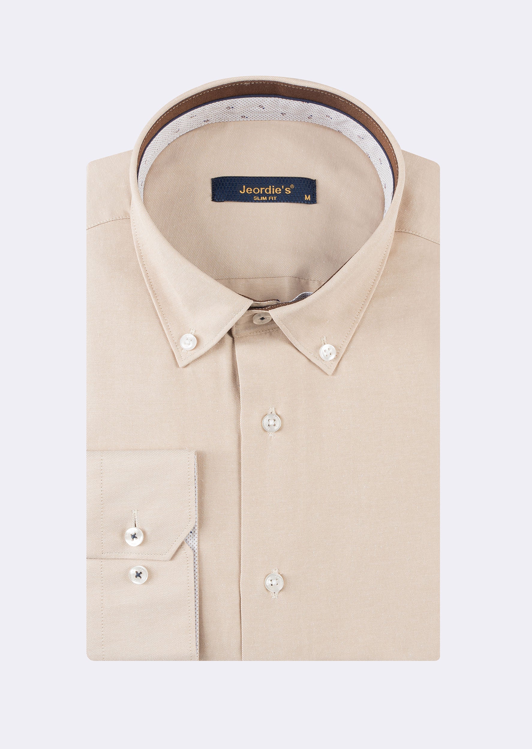 Beige Long Sleeve Shirt