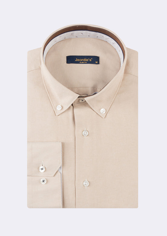 Beige Long Sleeve Shirt