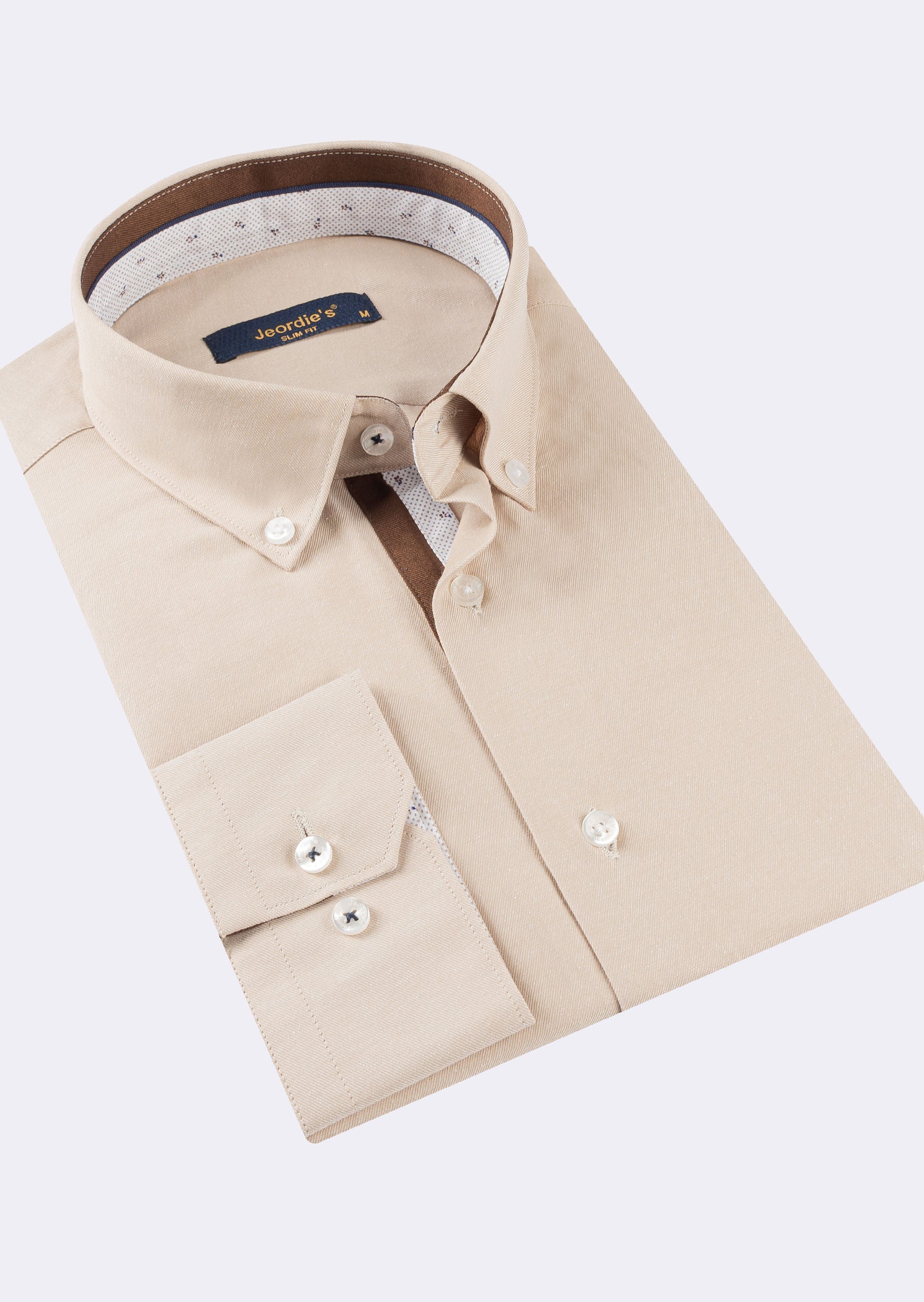 Beige Long Sleeve Shirt