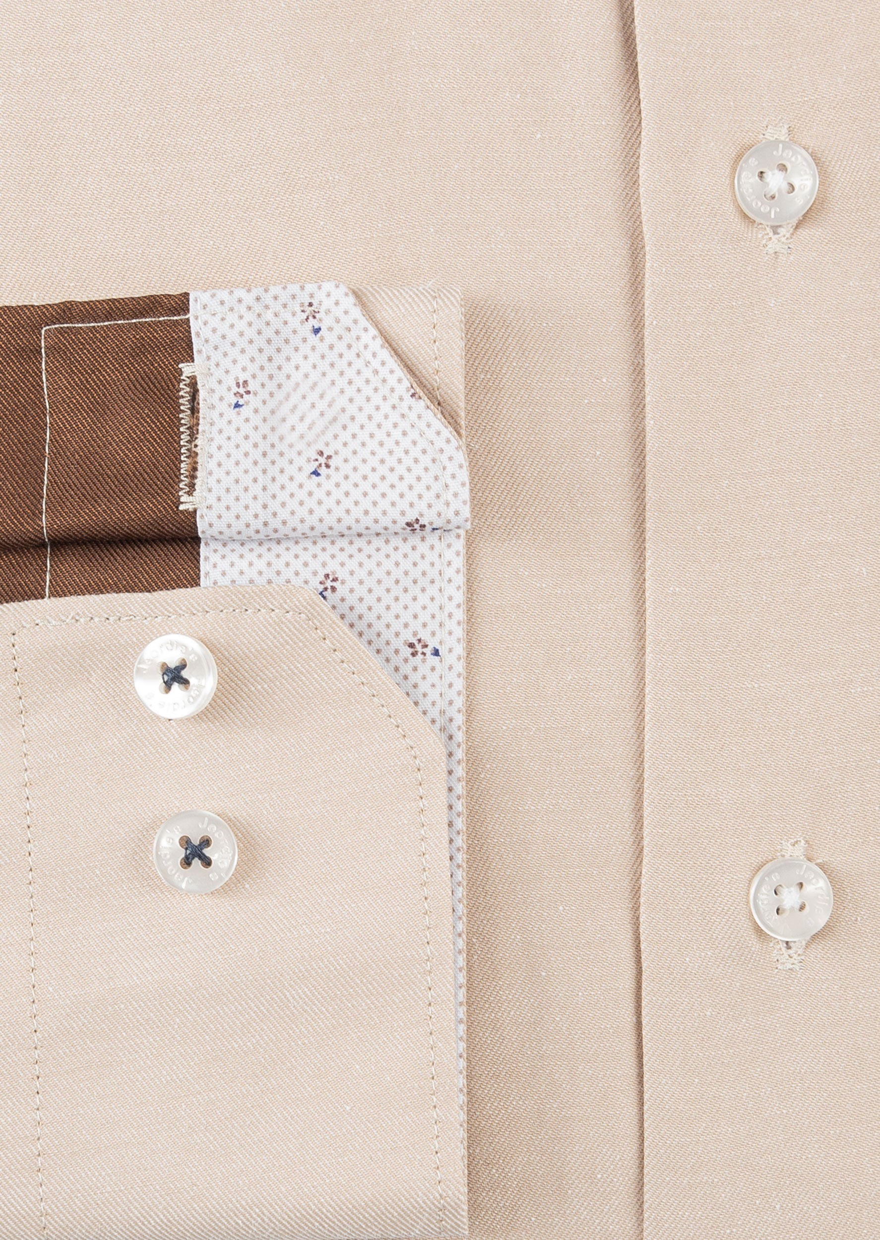 Beige Long Sleeve Shirt