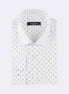 White - Navy Long Sleeve Shirt