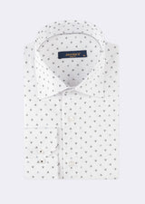 White - Black Long Sleeve Shirt