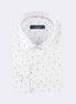 White - Burgundy Long Sleeve Shirt