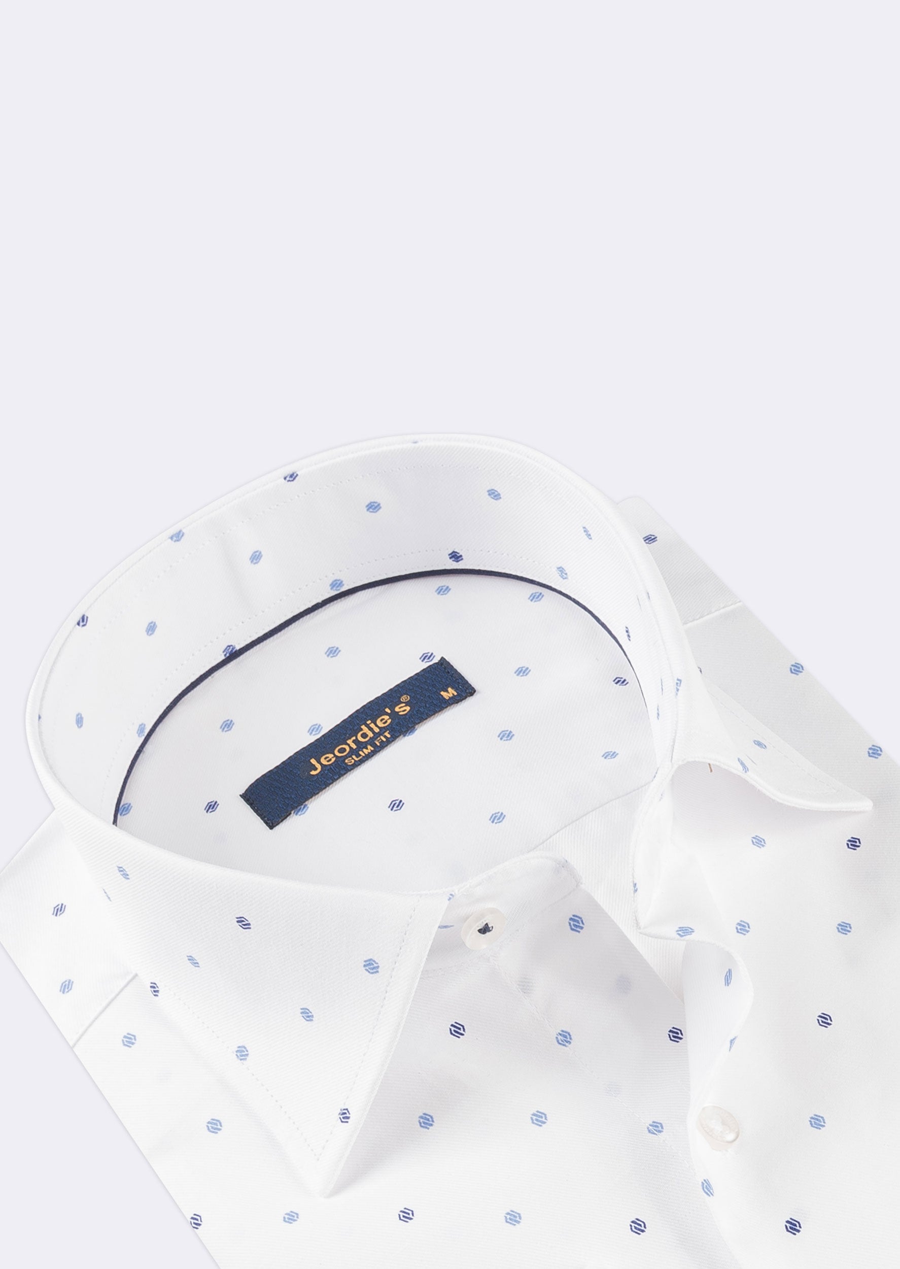 White - Navy Long Sleeve Shirt