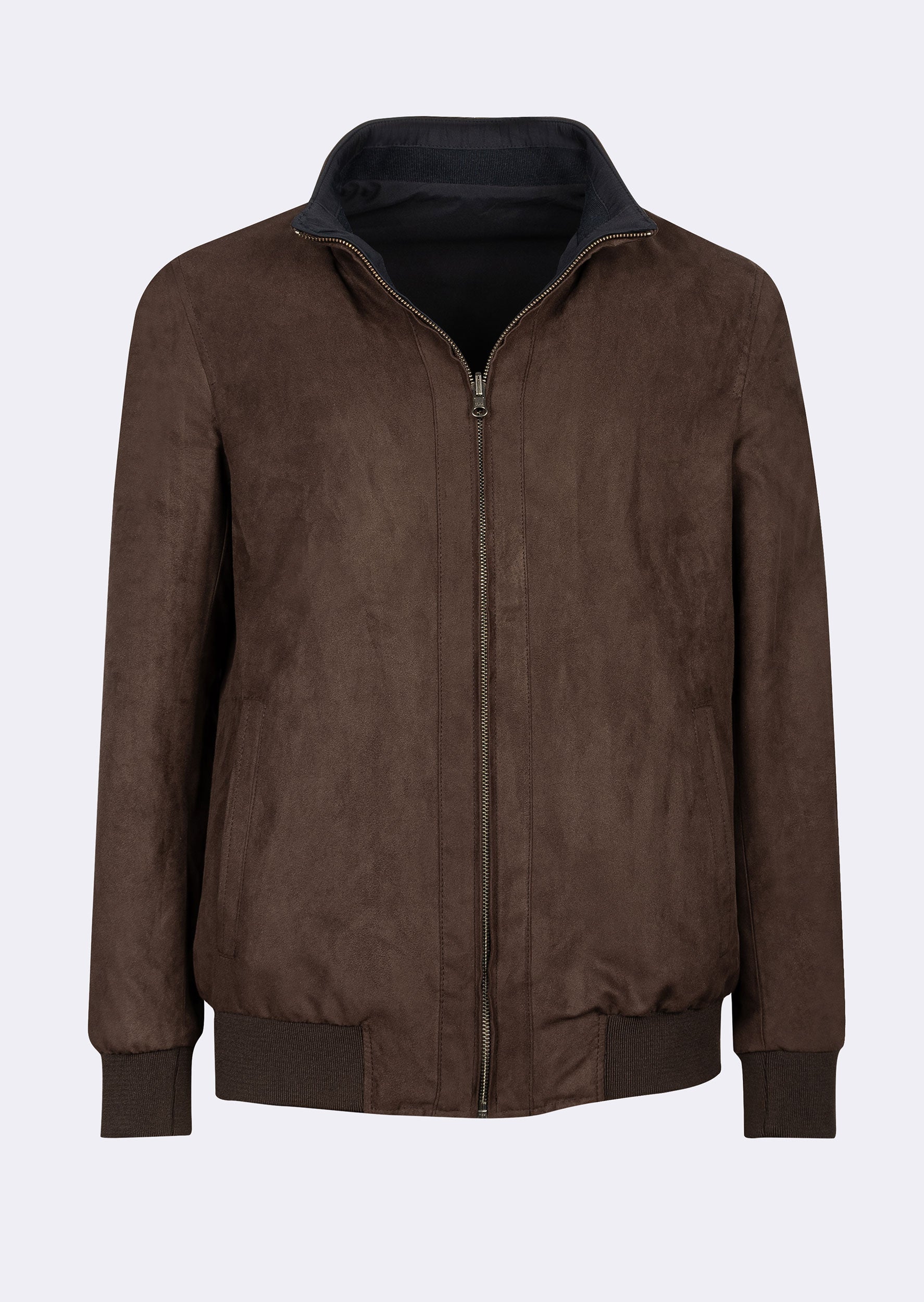 Brown - Navy Light Jacket