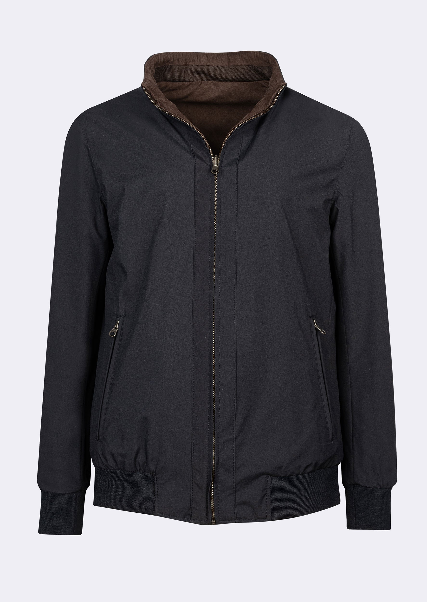 Brown - Navy Light Jacket