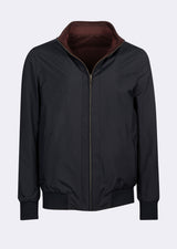 Navy - Burgundy Light Jacket