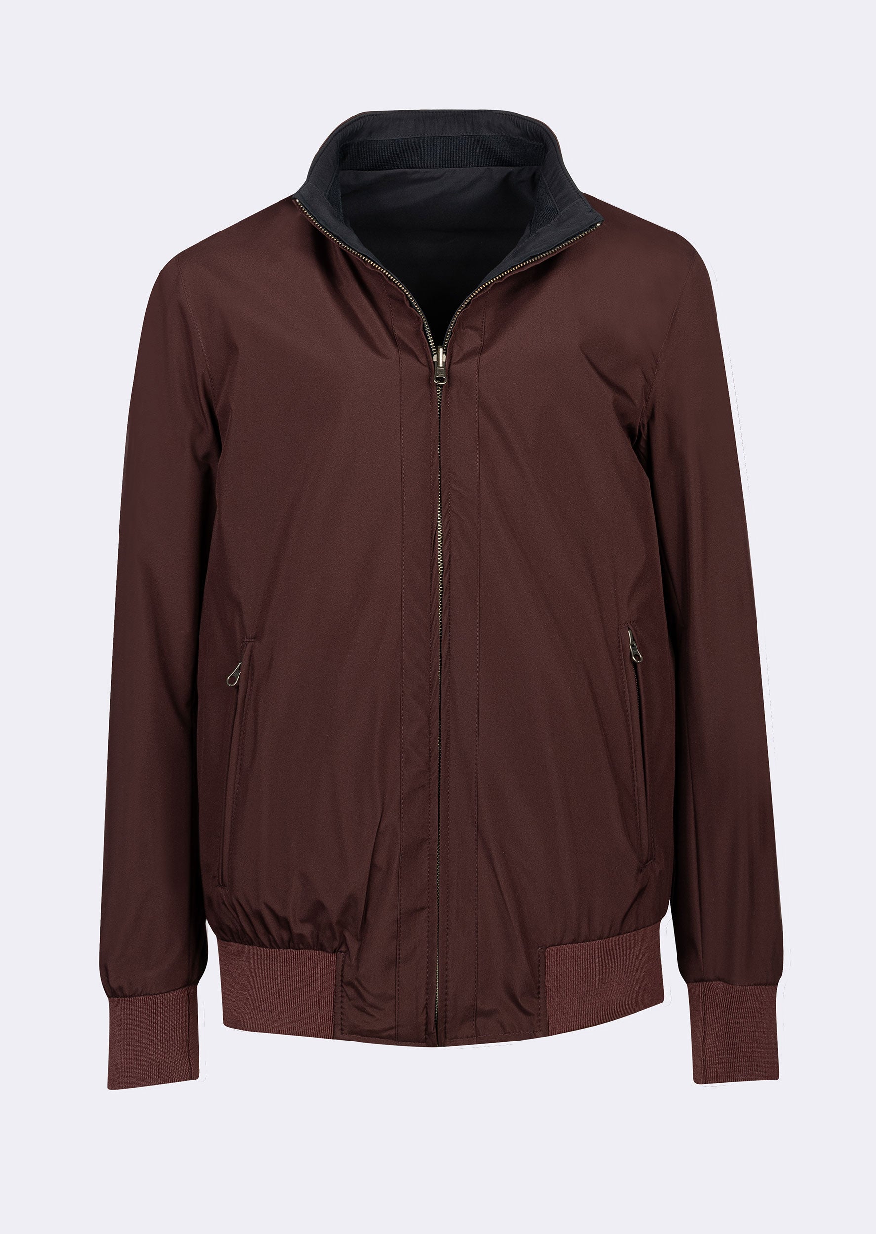 Navy - Burgundy Light Jacket
