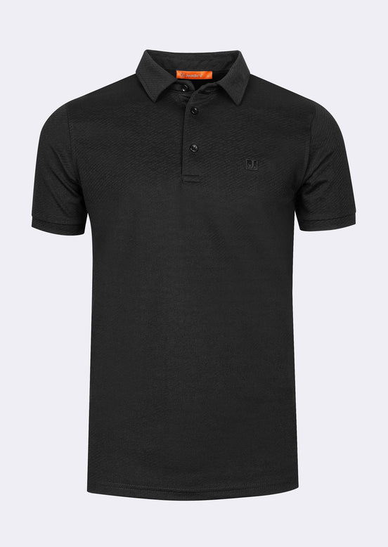 Black Polo T-Shirt