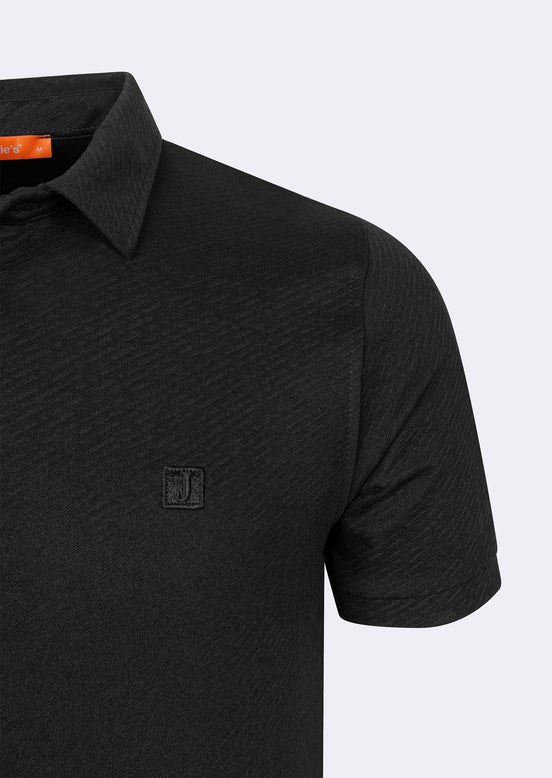 Black Polo T-Shirt