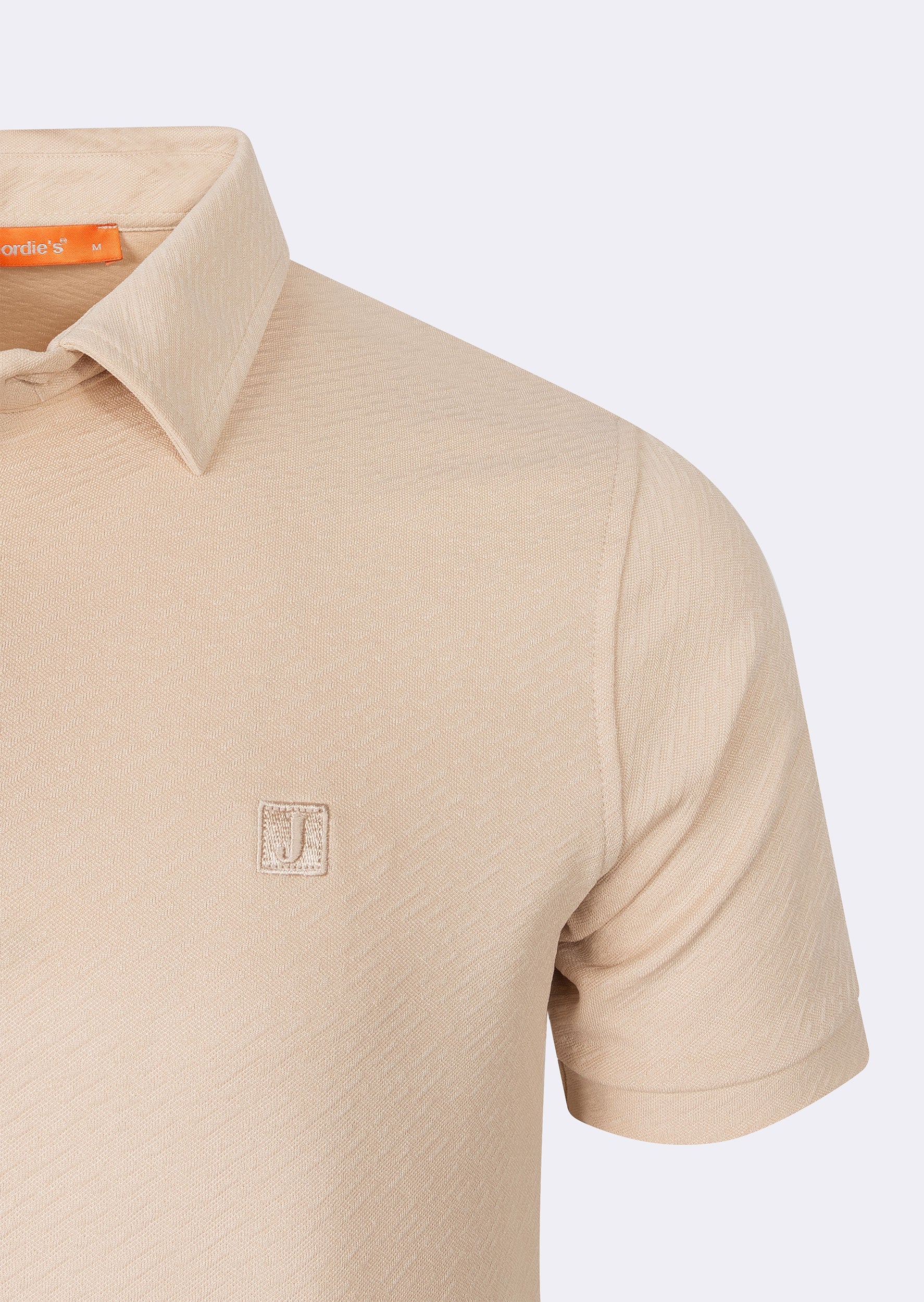 Beige Polo T-Shirt