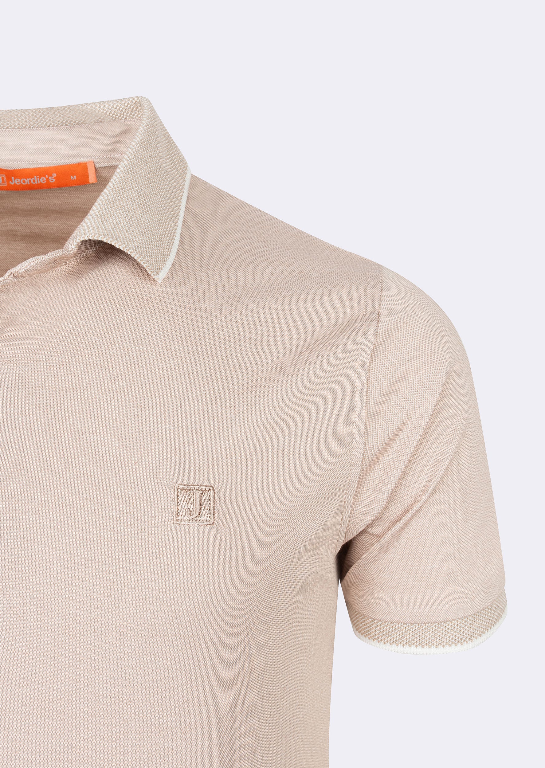Beige Polo T-Shirt