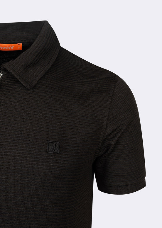Black Polo T-Shirt