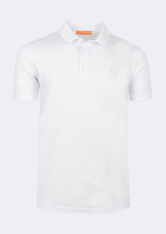 White Polo T-Shirt