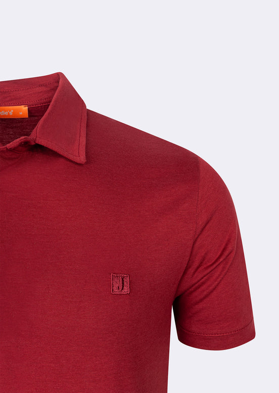 Burgundy Polo T-Shirt