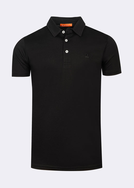 Black Polo T-Shirt