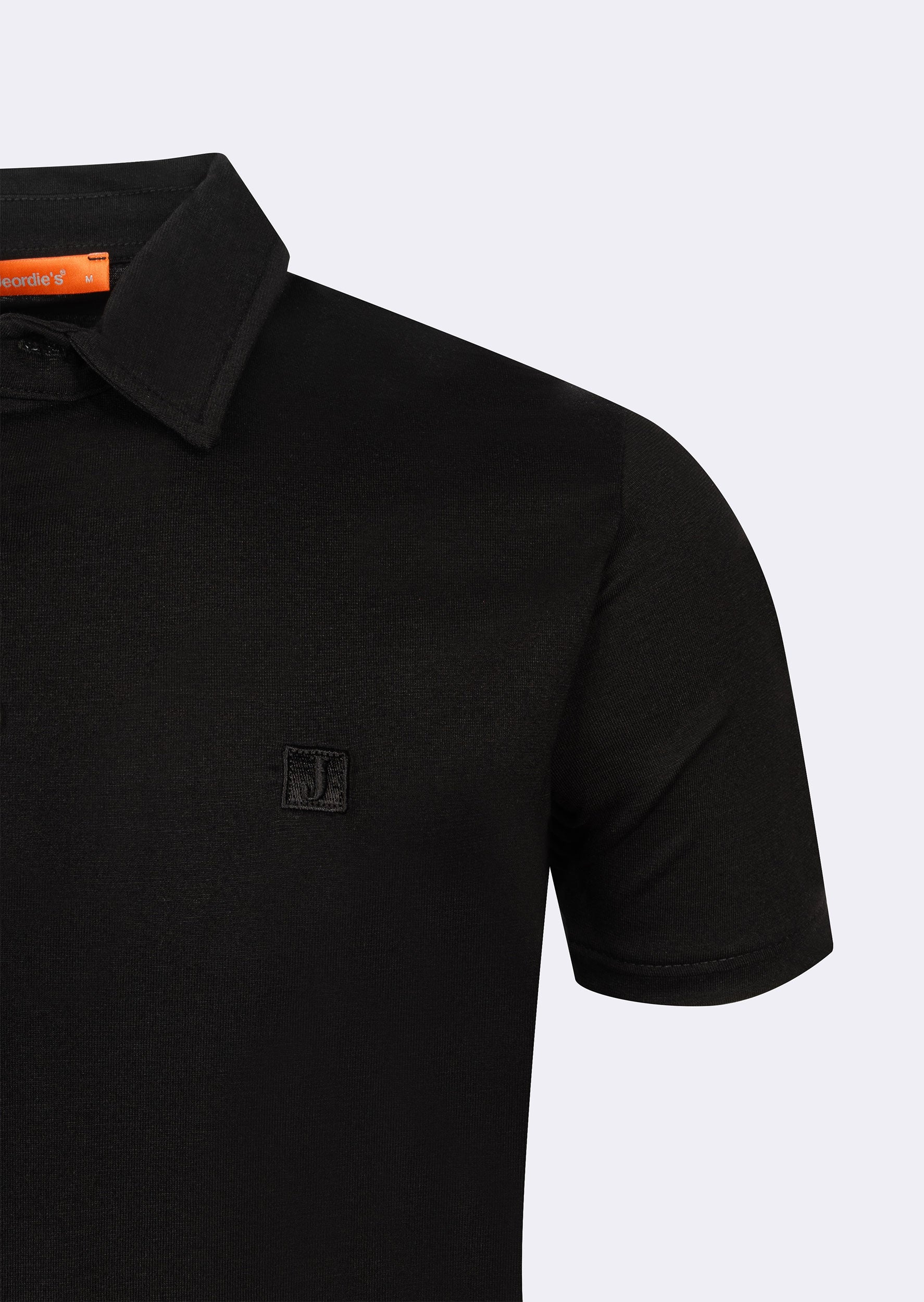 Black Polo T-Shirt
