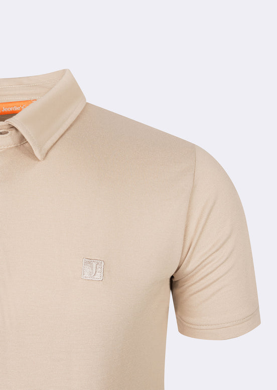 Beige Polo T-Shirt
