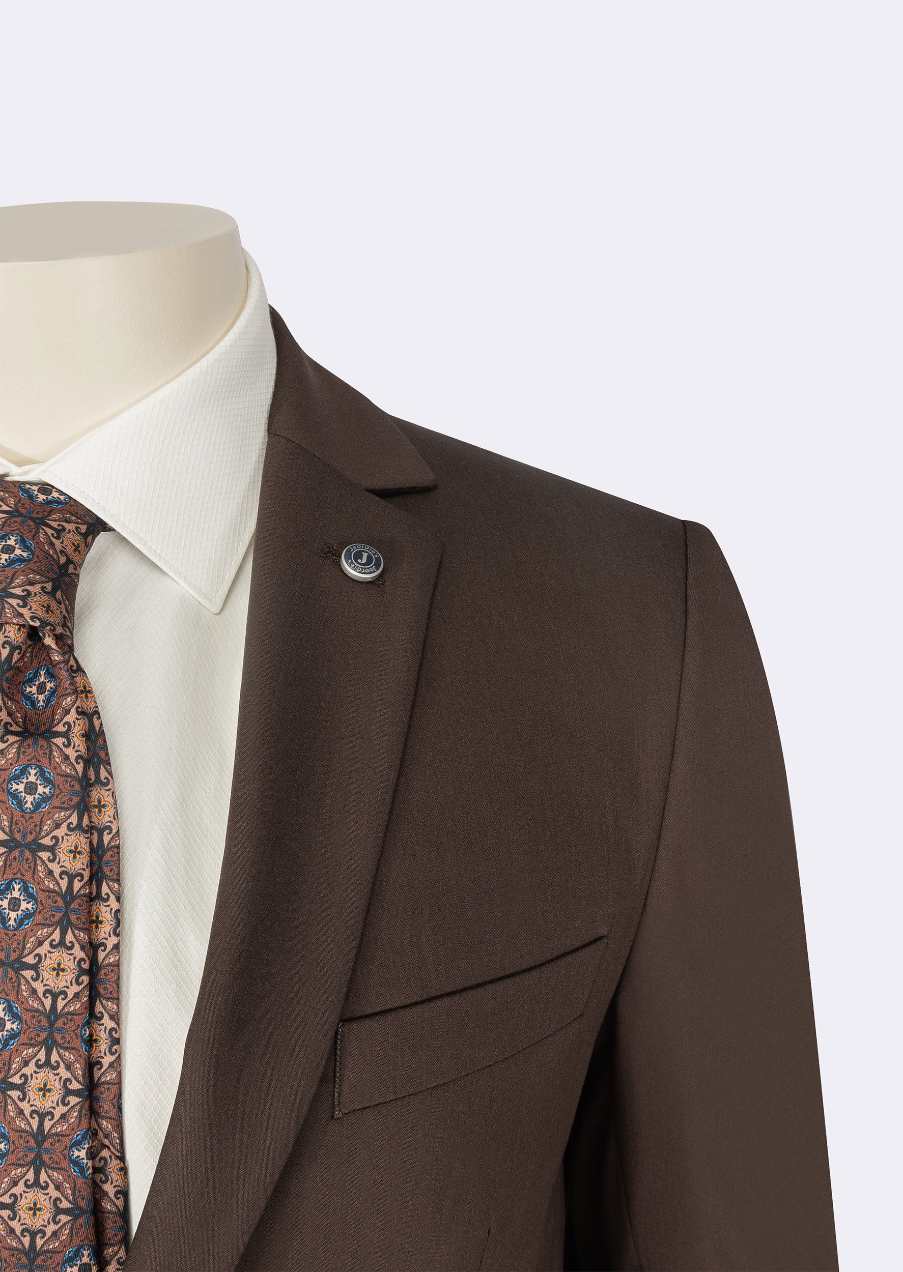 Dark Brown Suit