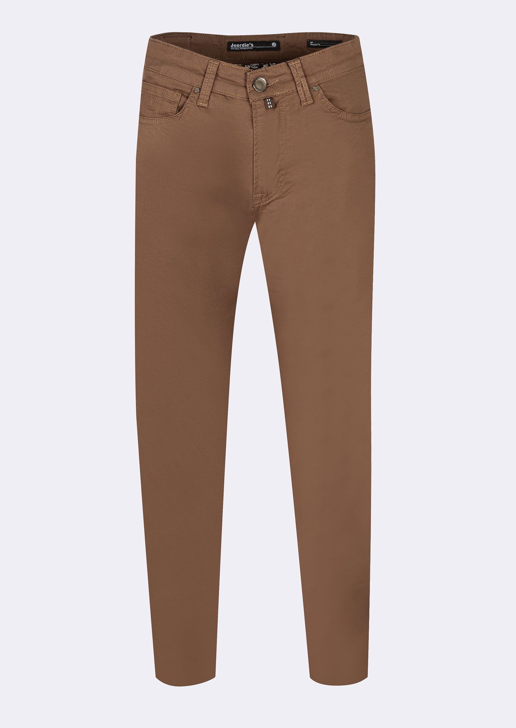Taupe 5-Pocket Trouser