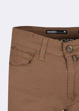 Taupe 5-Pocket Trouser