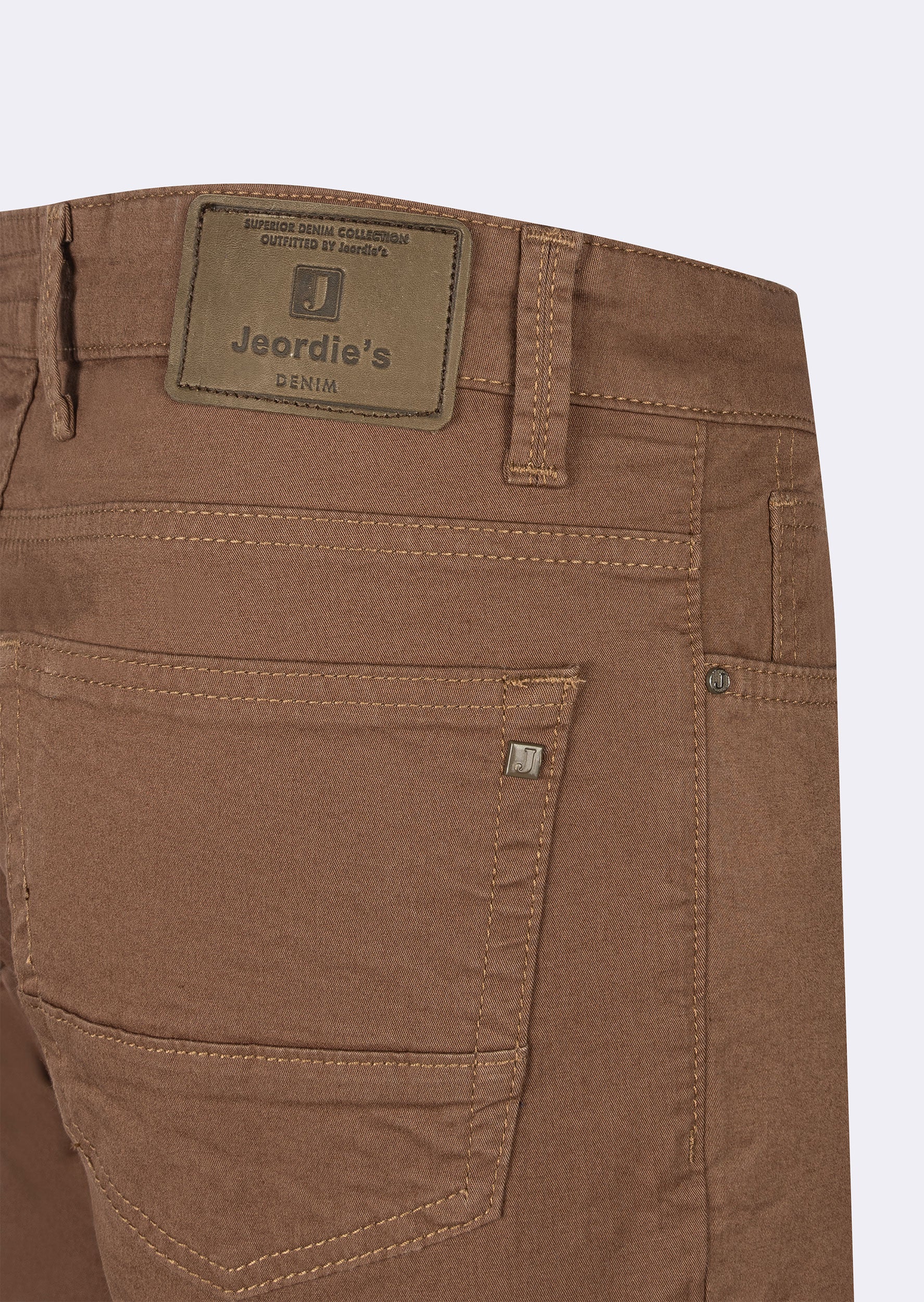 Taupe 5-Pocket Trouser
