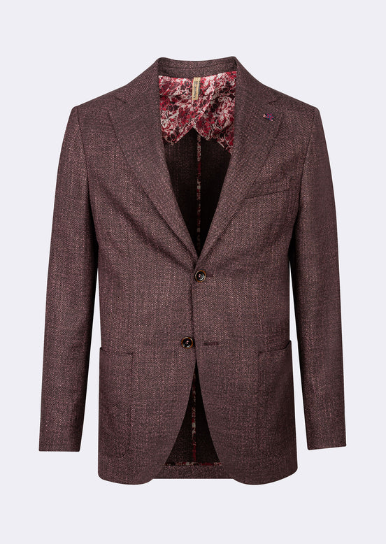 Burgundy Blazer