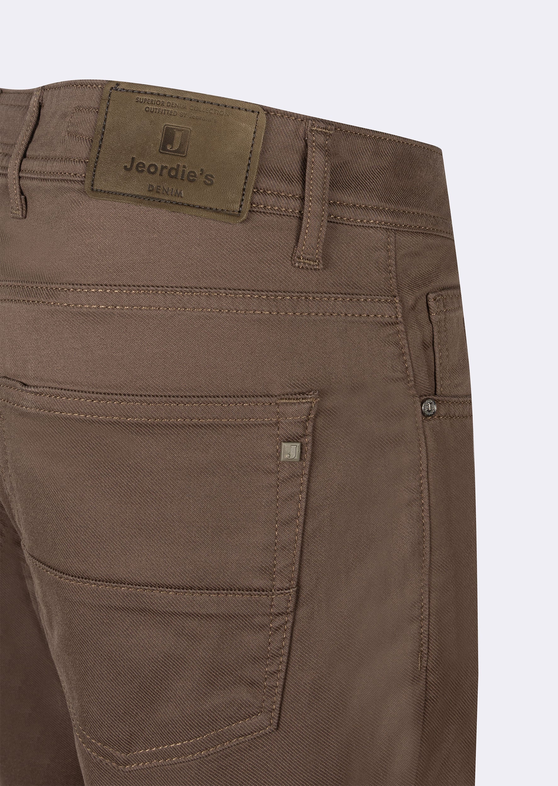 Beige 5-Pocket Trouser