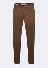 Dark Beige 5-Pocket Trouser