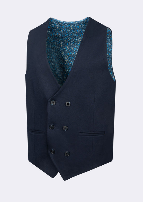 Navy Waistcoat
