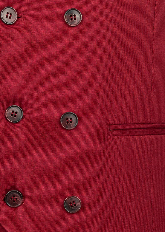 Burgundy Waistcoat