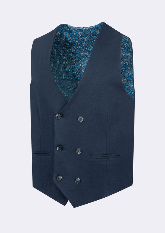 Light Navy Waistcoat