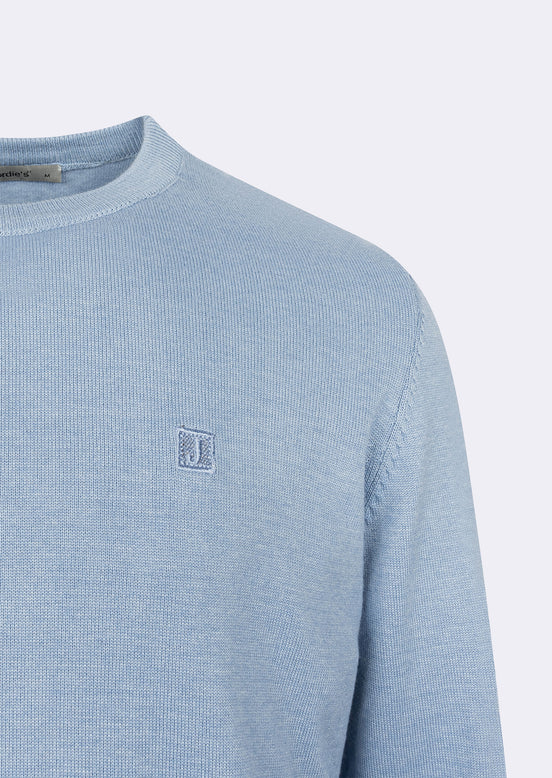 Melange Blue Knitwear