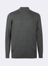Dark Grey Melange Knitwear