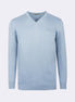 Melange Blue Knitwear