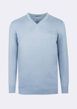 Melange Blue Knitwear