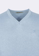 Melange Blue Knitwear