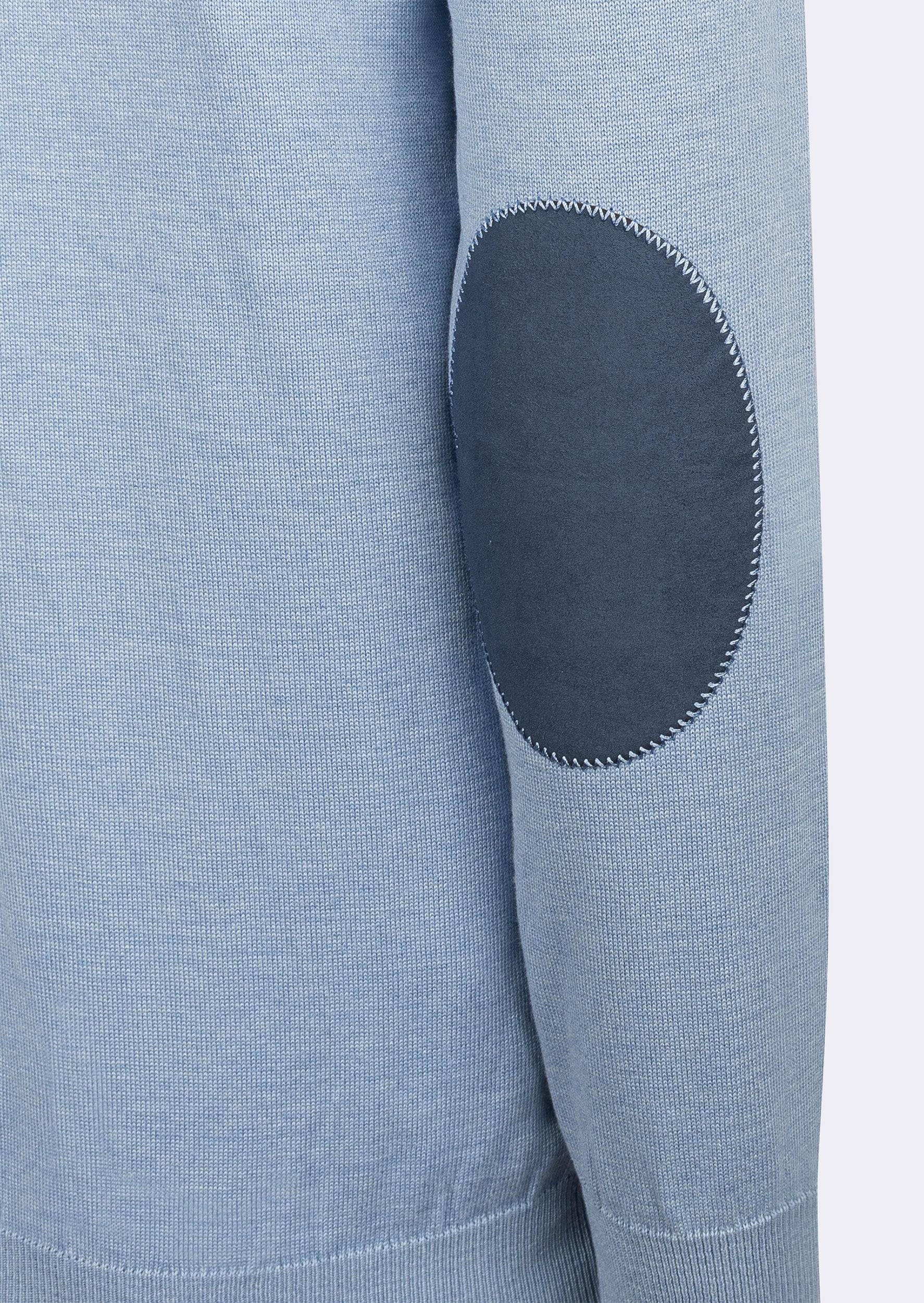 Melange Blue Knitwear