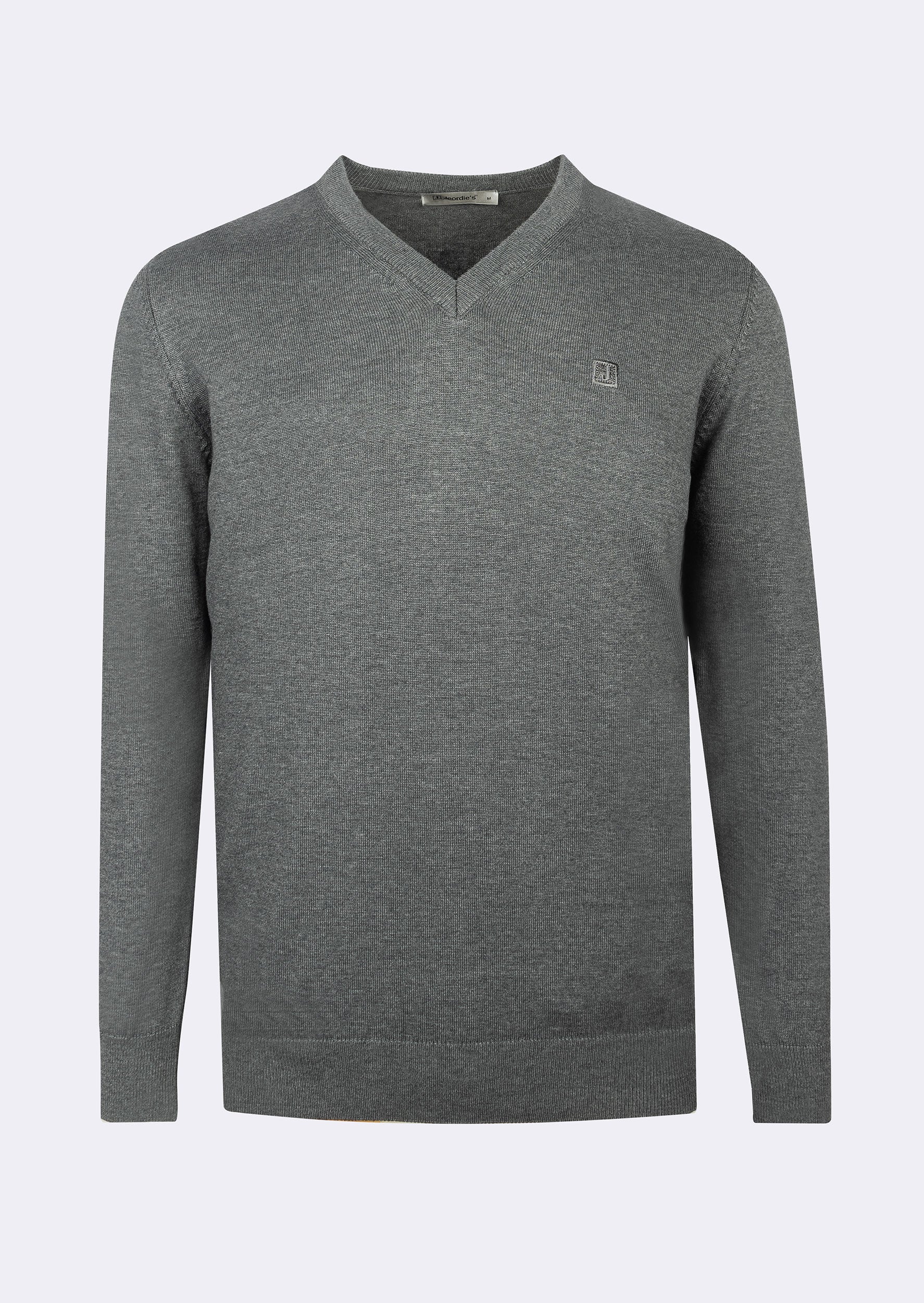 Dark Grey Melange Knitwear